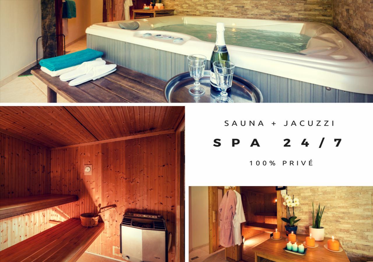 Sauna - Jacuzzi - 100% Prive - L'Estantada Linxe Exterior foto